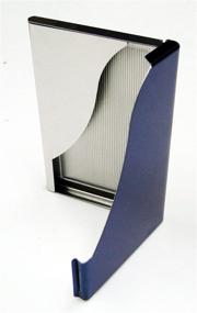 img 1 attached to Streamline your Business Affairs with the Stainless Steel Curve Business Holder
