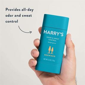 img 1 attached to 🌲 Harry's Redwood Deodorant & Antiperspirant - Powerful Odor & Sweat Control for Men (Pack of 3)