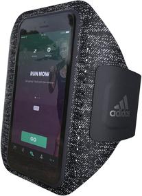 img 3 attached to adidas Sport Armband - Large Universal Running Armband for Smartphones (Black)