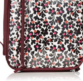 img 1 attached to 💄 Vera Bradley Women's Iconic Large Travel Accessories: A Must-Have for Stylish Cosmetic Cases