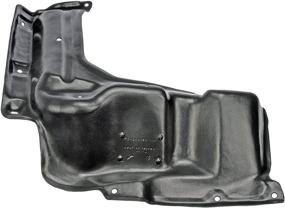 img 2 attached to 🔧 Dorman OE Solutions 926-315 Engine Splash Shield - Right Side, Black
