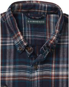 img 2 attached to 👕 Коллекция рубашек для мужчин G.H. Bass Co. Fireside Flannel