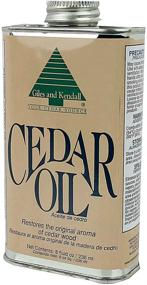 img 2 attached to Revitalize Your Cedar Wood: Giles and Kendall Cedar Oil - Restores Original Aroma, 8 oz