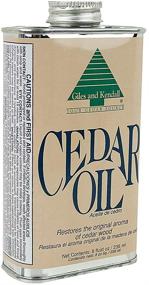 img 1 attached to Revitalize Your Cedar Wood: Giles and Kendall Cedar Oil - Restores Original Aroma, 8 oz