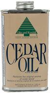 revitalize your cedar wood: giles and kendall cedar oil - restores original aroma, 8 oz logo