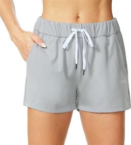 img 3 attached to 🩳 Cakulo Women's Lounge Sweat Knit Shorts - Yoga, Active Workout, Running, Comfy Sleep & Pajama Shorts with Convenient Pockets