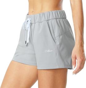 img 1 attached to 🩳 Cakulo Women's Lounge Sweat Knit Shorts - Yoga, Active Workout, Running, Comfy Sleep & Pajama Shorts with Convenient Pockets
