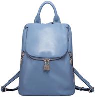 boyatu leather backpack elegant rucksack logo