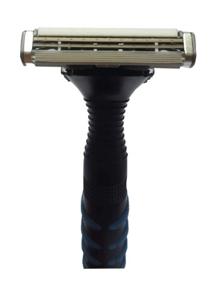 img 3 attached to Sensor Excel Dual Blades Combo: 1 Razor Handle + 1 Comfort Cartridge Blades Set