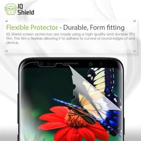 img 2 attached to 📱 Защитная пленка IQ Shield для экрана Galaxy S9 Plus (2 шт.): дружественная к чехлу, против пузырьков, прозрачная пленка