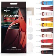 mookis leather repair kit for sofa couches and car seats - versatile solution to match any color and texture, restore any material (bonded, italian, genuine, bycast, pu) - ideal for jackets, purses, belts logo
