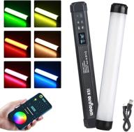 🎥 weeylite rgb handheld led video light stick - photography light wand, 29 colors adjustable 2500-8500k, built-in rechargeable battery, app control photography lights for youtube studio and tiktok logo