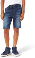 ultimate comfort: signature levi strauss co jogger boys' clothing in shorts logo