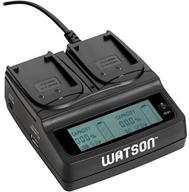 зарядное устройство watson charger для аккумулятора np w126 логотип