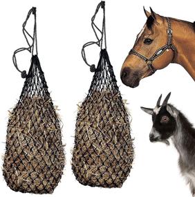 img 3 attached to Majestic Ally Hanging Adjustable Simulates Horses for Stable Supplies