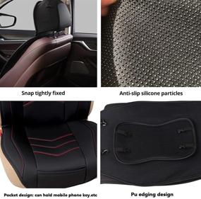 img 2 attached to AUTOYOUTH Compatible Universal Protectors Accessories Interior Accessories for Seat Covers & Accessories