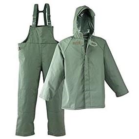 img 4 attached to Galeton 7954 L GR Rainwear 3 Layer Fishermans