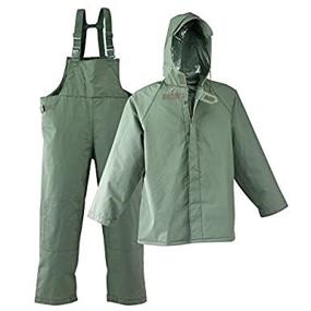 img 1 attached to Galeton 7954 L GR Rainwear 3 Layer Fishermans