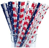 150 holiday christmas paper straw combo - 7.75 inches - holiday party supply - 6 designs, 150 straws individually packed logo