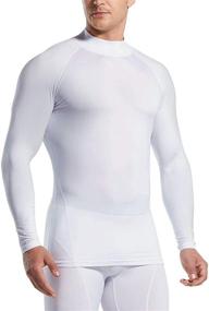 img 1 attached to ATHLIO Thermal Wintergear Compression Baselayer Sports & Fitness for Running