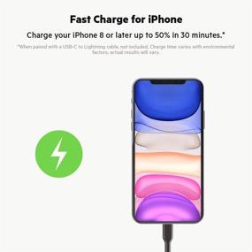 img 3 attached to 🔌 Fast Car Charger: Belkin USB-C 20W-Black (Works with iPhone 12 Pro Max, Samsung Galaxy S20, Google Pixel, and More)