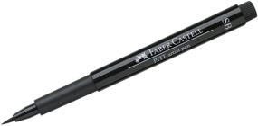 img 2 attached to 🖋️ Faber-Castell India Ink Pitt Artist Pen Review: Soft Brush Tip, Black (FC167891)