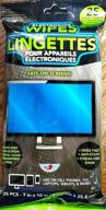 📱 25 pre-moistened cleaning wipes for cell phones, tv screens, laptops, tablets, computer monitors, cameras - effective cleansing solution logo