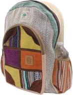 kayjaystyles natural handmade pocket backpack women's handbags & wallets for fashion backpacks logo