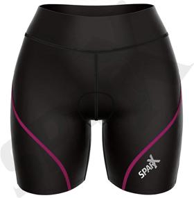 img 2 attached to 🏊 Enhance Your Performance with Sparx Energy Women's Triathlon Shorts, 7” Tri Shorts for Women – Boost Your Triathlon Experience!
