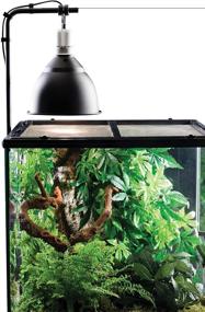 img 1 attached to Enhance Reptile Lighting with Exo Terra Lamp 🦎 Holder Bracket - A Practical Solution for Reptile Lighting Needs