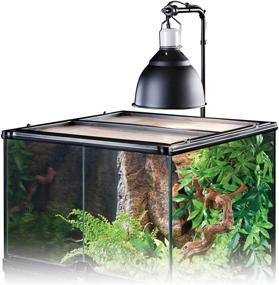 img 2 attached to Enhance Reptile Lighting with Exo Terra Lamp 🦎 Holder Bracket - A Practical Solution for Reptile Lighting Needs