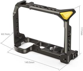 img 3 attached to Enhanced SmallRig Camera Cage for 📷 Nikon Z6/Z7 and Z6 II/Z7 II (Model 2824)