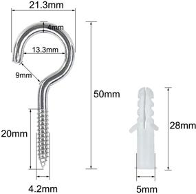 img 3 attached to 🔩 TERMATH Stainless Self Tapping Hanging Ceiling Installation Kit