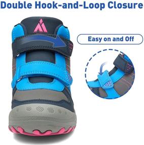 img 3 attached to 👟 Кроссовки для мальчиков Mishansha Climbing Hightop с нескользящей подошвой: идеальная производительность на открытом воздухе