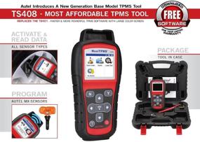 img 2 attached to 🔧 Autel TS408 Handheld TPMS Service Tool - Next-Level Intelligent Technology for Enhanced Tire Pressure Management