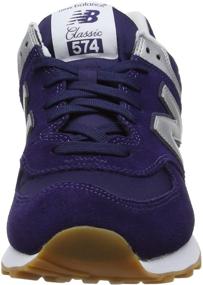 img 3 attached to Premium Comfort and Style: Men's New Balance 574V1 Synthetic Sneakers