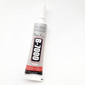 img 2 attached to Baojiesi B-7000 15ML Multipurpose High Performance Industrial Transparent Glue Contact Adhesive with Precision Tips for Clean Work (15ML / 0.51 oz)