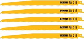 img 2 attached to 🔪 Durable DEWALT Reciprocating Saw Blades - Bi-Metal, 12-Inch, 6 TPI, 5-Pack (DW4804): Top-Notch Cutting Power!