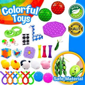 img 1 attached to 🔍 Explore the Peertoys Sensory Fidget Toys Pack: Unleash Endless Sensory Fun