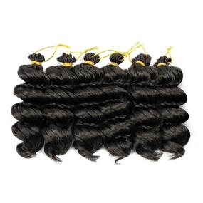 img 1 attached to Ocean Wave Crochet Hair Extensions