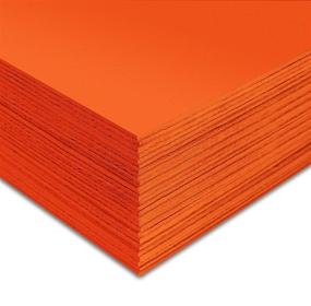 img 3 attached to 🍊 30-Pack Orange EVA Foam Sheets - 2mm Thickness, 9 x 12 Inch Size - Better Office Products - Ideal for Arts and Crafts - Bulk Pack of 30 Sheets