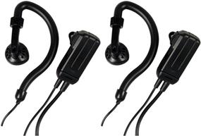 img 1 attached to 🎧 Pair of Midland AVPH4 Ear-Clip Headsets for GMRS Radios