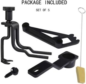 img 3 attached to Complete Ford 4.6L/5.4L/6.8L 3V Engines Repair Tools Set - Valve Spring Compressor, Crankshaft Positioning Tool, Cam Phaser Holding Tool, Timing Chain Locking Wedge with Crankshaft Pulley Bolt
