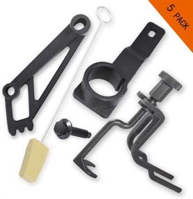img 4 attached to Complete Ford 4.6L/5.4L/6.8L 3V Engines Repair Tools Set - Valve Spring Compressor, Crankshaft Positioning Tool, Cam Phaser Holding Tool, Timing Chain Locking Wedge with Crankshaft Pulley Bolt