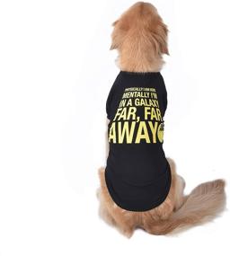 img 2 attached to Star Wars Mentally Galaxy T Shirt Dogs