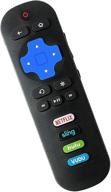 📺 universal replacement remote for westinghouse roku tv - compatible with netflix, sling, hulu, vudu - no setup required logo