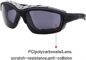img 1 attached to 🕶️ Binboll UV Protective Military Sunglasses: Your Ultimate Outdoor Tactical Goggles