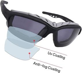 img 2 attached to 🕶️ Binboll UV Protective Military Sunglasses: Your Ultimate Outdoor Tactical Goggles