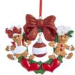 kurt adler gingerbread ornament personalization logo