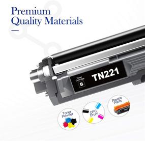 img 3 attached to 🖨️ High-Quality Valuetoner TN221 TN225 Compatible Toner Cartridge Set for Brother HL-3140CW HL-3170CDW HL-3180CDW MFC-9130CW Printer (Black, Cyan, Magenta, Yellow, 4 Pack)